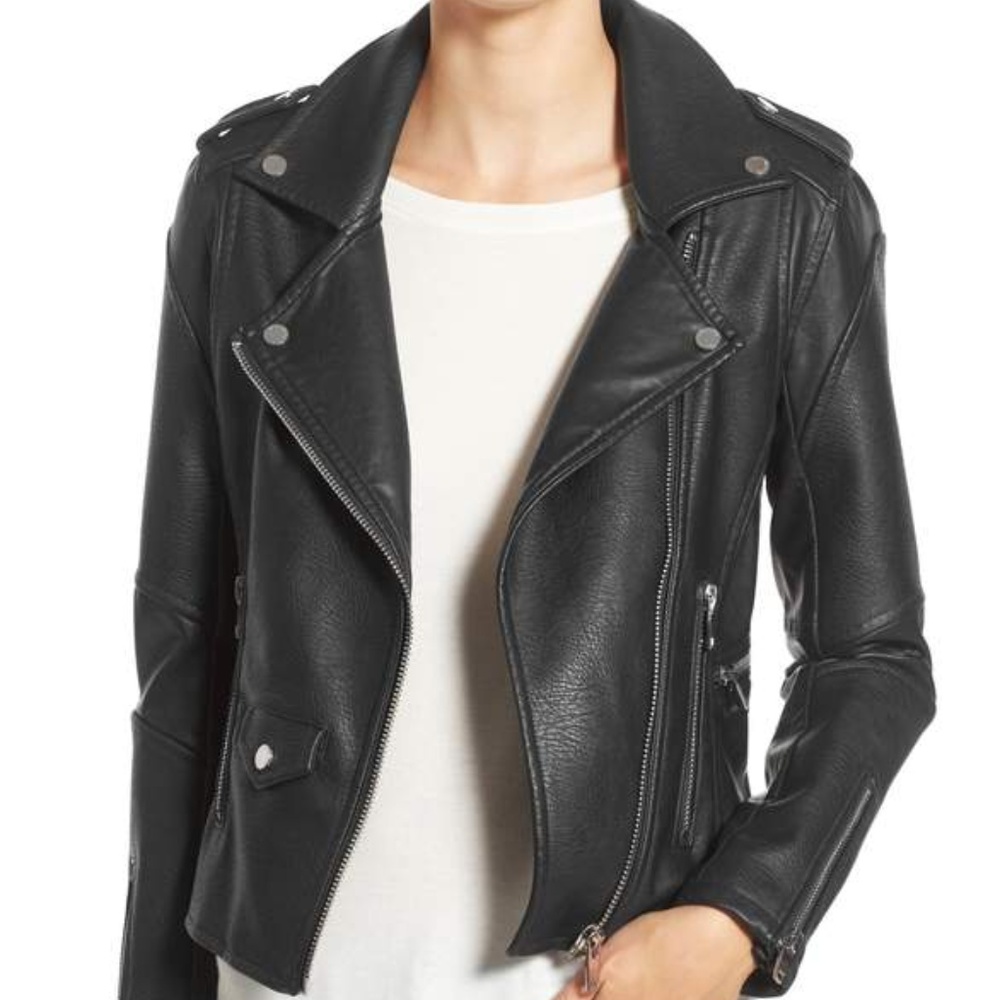 Blank NYC 'Easy Rider' Faux Leather Moto Jacket